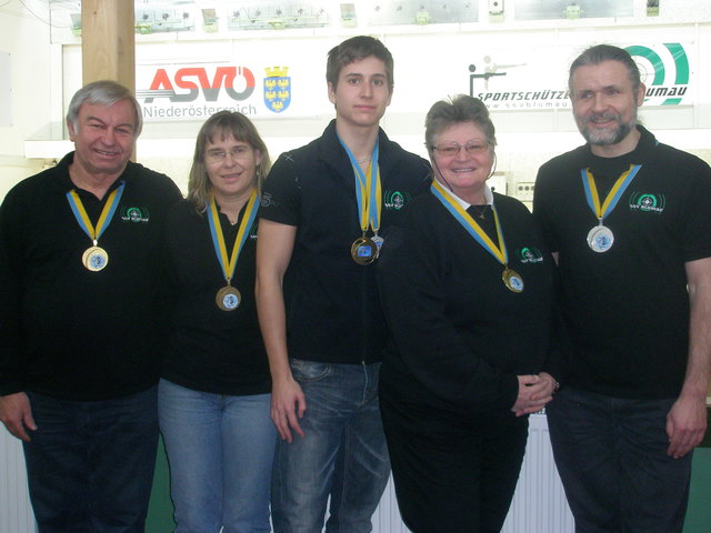 Die Erfolgsriege des SSV Blumau. | Foto: privat