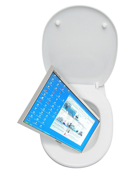 Kein Scherz: Das stille Örtchen soll zur Datenautobahn ausgebaut werden. | Foto: geopho.com