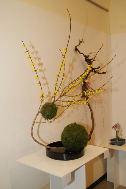 Phantasievolle und kreative Gestecke zogen zahlreiche Besucher in das Museum