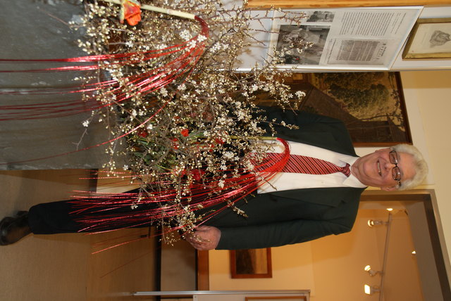 Museumsleiter Paul Katt zeigte sich begeistert von der Ausstellung