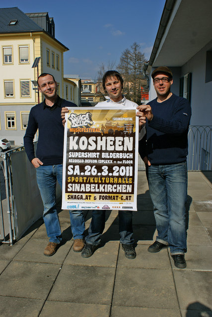 Das Team von Format C: v. l.: Mario Tiefengraber, Gerhard Gesslbauer und Werner Sommerbauer.