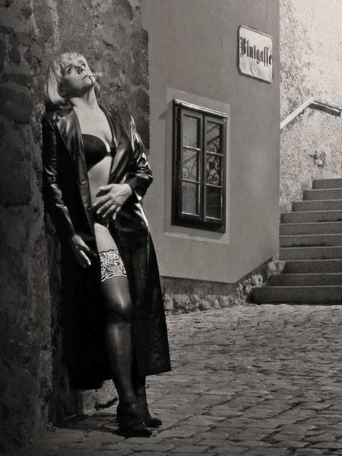 „Unartiges“ – Dieses Foto entstand in der Blutgasse in Hainburg in der Nähe des Fischertores. | Foto: Bagyura