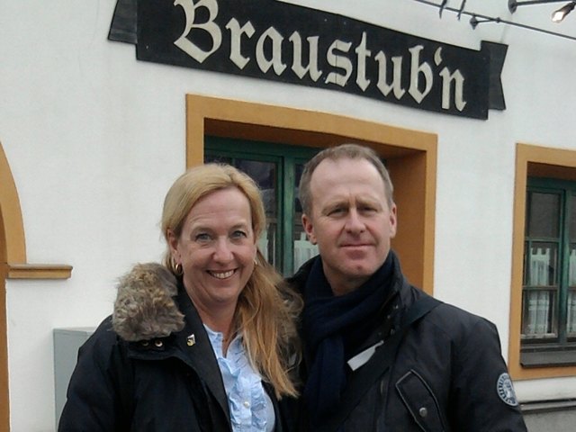 Schwedisches trifft steirisches AMS: Mona Lisa Johannesson und Hermann Gössinger.