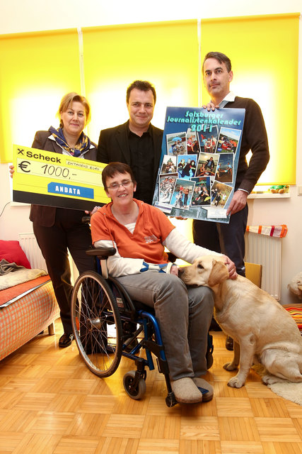 Birgit Kuhn, Margarethe Wagner, Franz Neumayr und Andreas Kuhn.