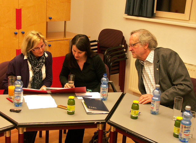Annelies Gstir, Michaela Stoffaneller und Manfred Weiskopf