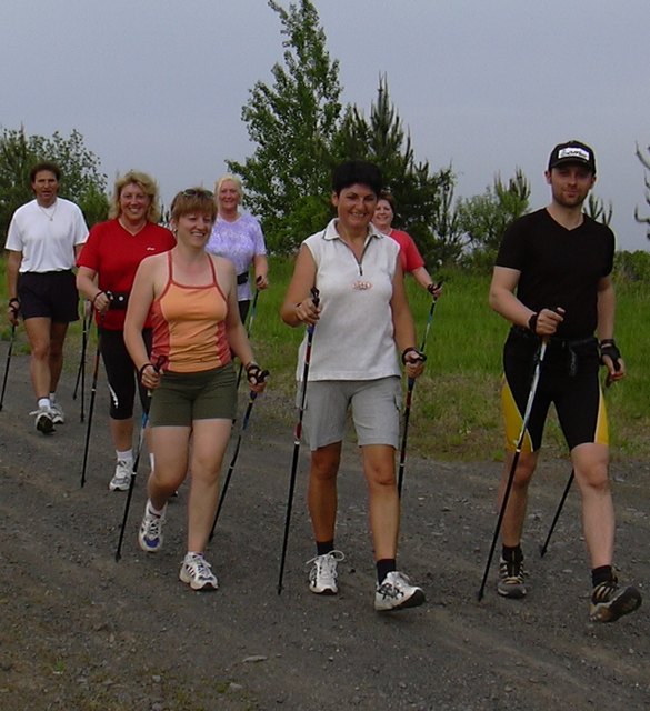 Richtiges Nordic Walking fördert die Gesundheit