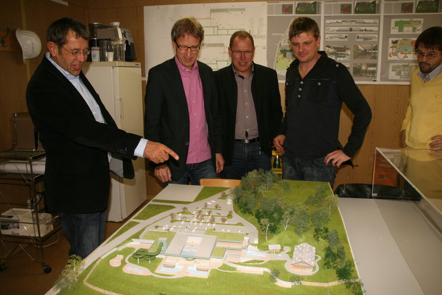 Armin Walch, Luis Oberer, Klaus Schiffer und Andreas Wasle (v.l.)