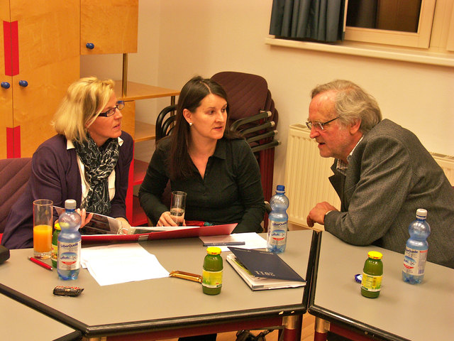 Annelies Gstir, Michaela Stoffaneller und Manfred Weiskopf