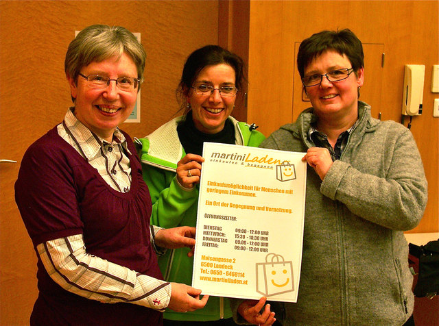 Obfrau Sr. Judit Nötstaller, GF Petra Widmann und Astrid Rauter (v. l.)