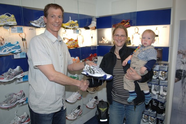 Jawohl, dass ist "unsere" Andrea - die uns in Zürich 2006 so viel Freude bereitet hat. Damals Schögl - heute Naschberger!