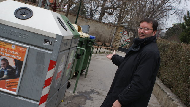 Ein unansehnliches Entree sei der Mistplatz, so Norbert Walter.