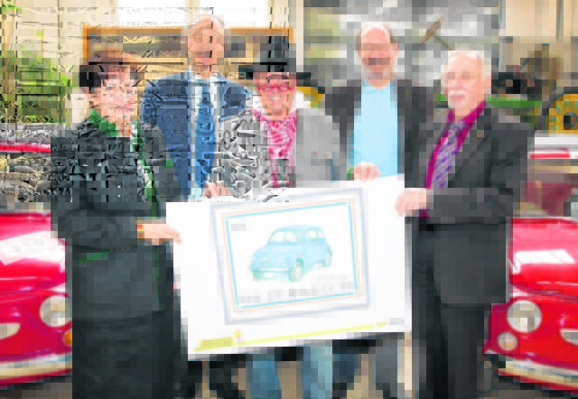 Puch 500 als Sonderbriefmarke | Foto: www.geopho.com