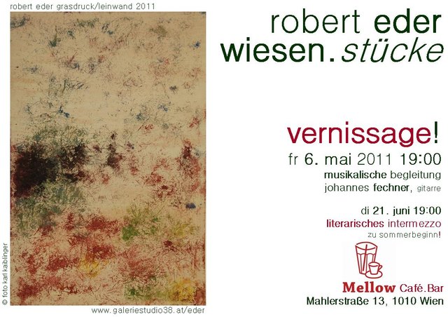 Einladung Flyer Robert Eder