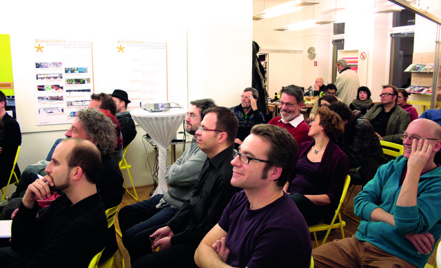 Viele interessierte Hernalser kamen zum ersten Kulturnetz -Treffen