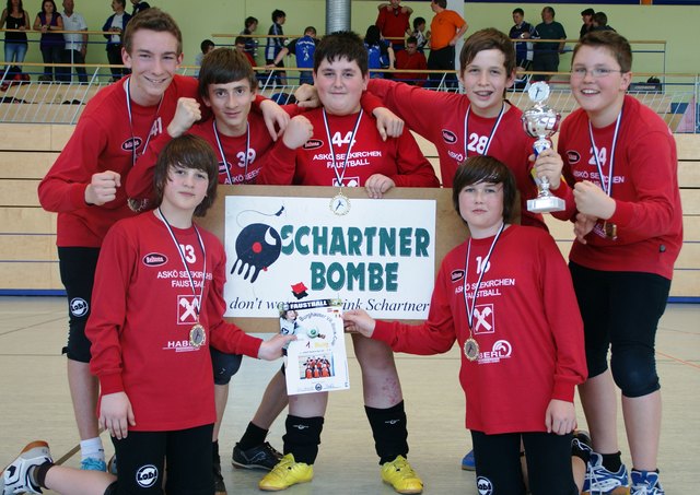 Die U14 aus Seekirchen gewann in Burghausen. | Foto: BB/ASKÖ Seekirchen