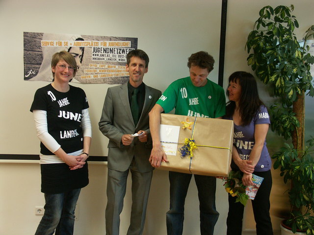 Alexandra Pümpel, Johannes Lampert, Martin Simperl und Margit Pichler (v. l.)