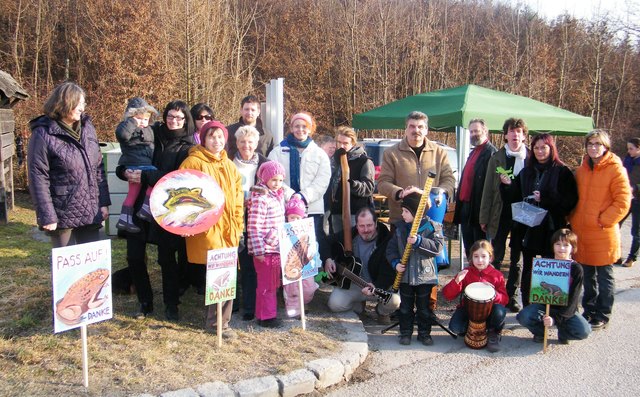 beim "Froschkonzert"