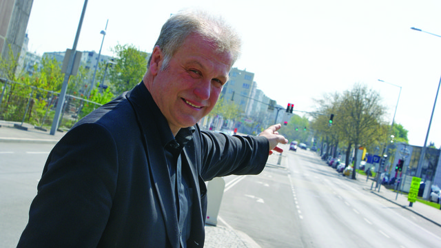 Stadtauswärts gibt es grün am Nachmittag, vormittags rollt der Verkehrstadteinwärts, so Blöschl.