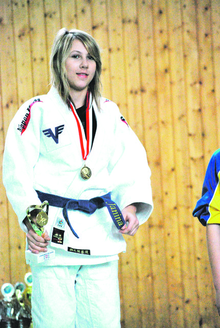 Janina Wieser holte sich in der U-15-Kategorie die Goldmedaille.
