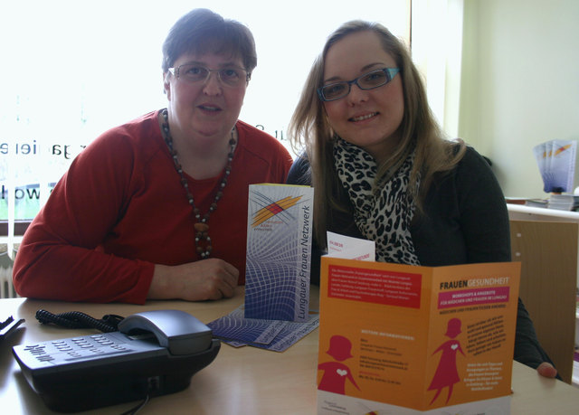 Die Initiatorinnen von „Frauen Gesundheit“ Elisabeth Löcker und Eva-Maria Rauter (re.).