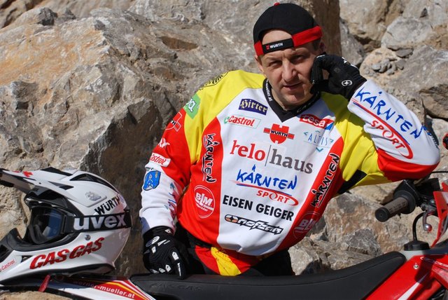 Das Foto täuscht. Werner Müller lehnt sich nicht zurück