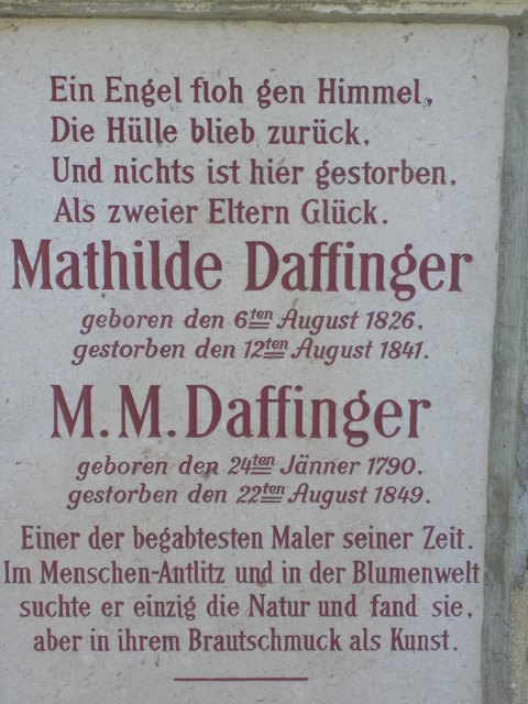 ein Grabstein...
