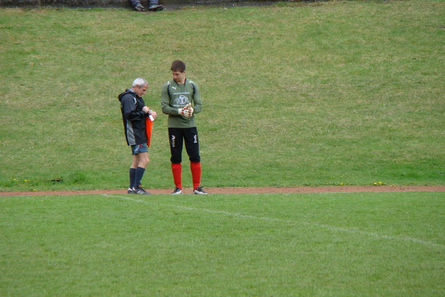 und schon gehts aufs Feld....