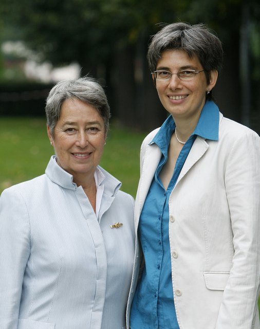 Margit Fischer, Vorsitzende des Vereins ScienceCenter-Netzwerk, und Geschäftsführerin Barbara Streicher | Foto: Dragan Tatic