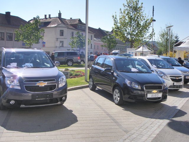 Chevrolet Modelle inkl. dem neuen 7-Sitzer ORLANDO