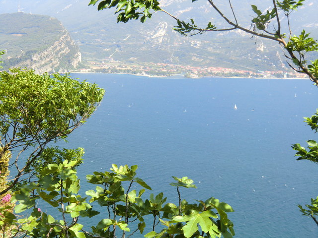 Blick nach Torbole....