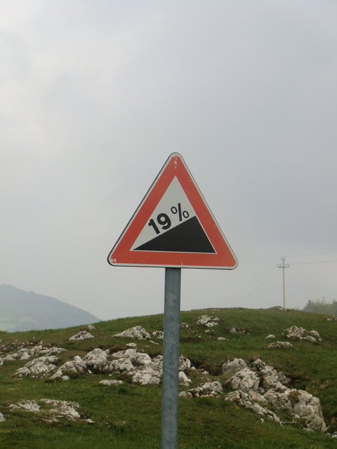 .....19ge Steigung an.....