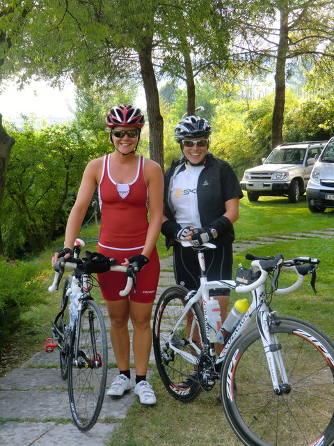 Nach 150km immer noch frisch und gut gelaunt wie am Morgen bei der Abfahrt....