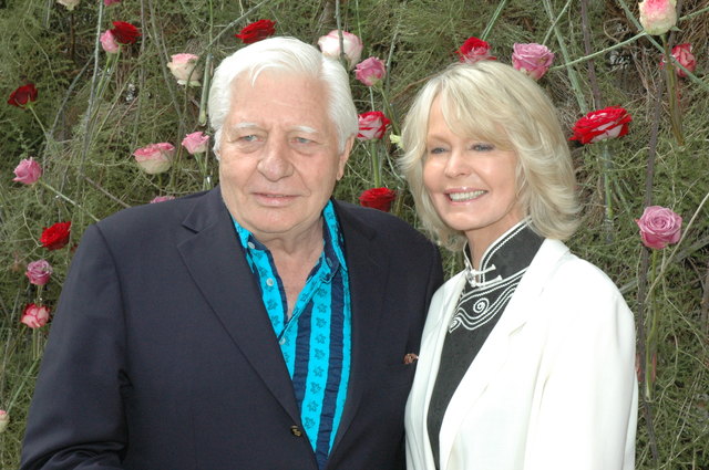 gunter Sachs mit seiner Ehefrau