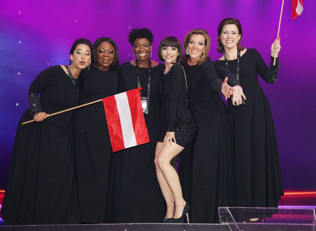 Nadine Beiler mit ihrer Band - die Freude ist riesig! | Foto: ORF/MILENKO BADZIC