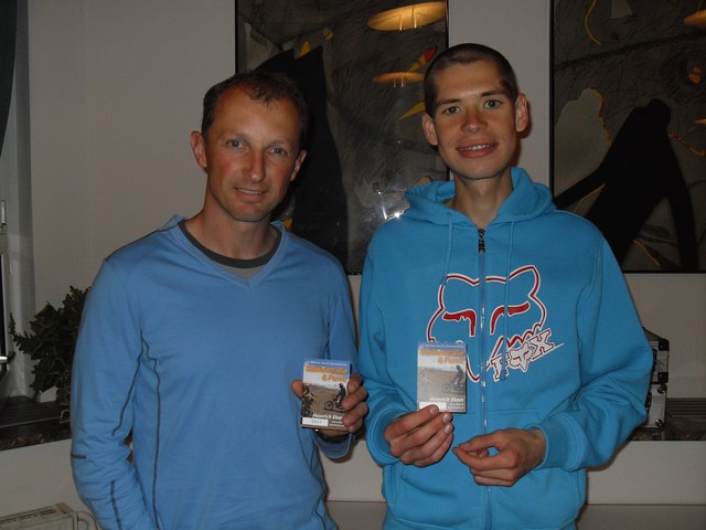 Auch Roland Holzinger und Sebastian Riedel waren dabei als Heinrich Ekam von seiner Reise durch Zentralasien berichtete.