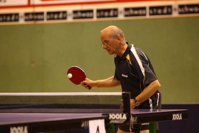 Herbert Palus (TTV Raika St. Johann) siegte in der Tischtennis-Einzelrangliste der C1-Liga