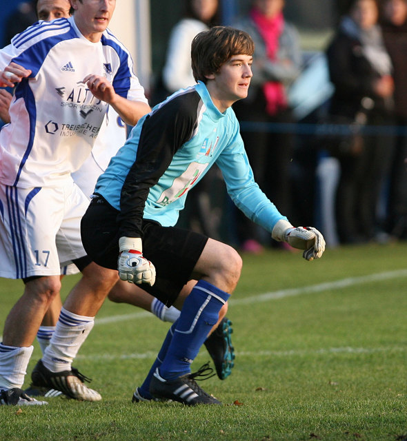 Max Friesacher, Goalie bei den WAC Amateuren, will sich auch in der Kampfmannschaft durchsetzen | Foto: Kuess
