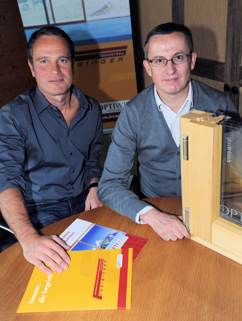 Freuen sich über den Wiederaufschwung – die beiden Geschäftsführer Josef Freisinger (l.) und Herbert Noichl (r.). | Foto: pro.media