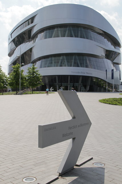 Ab ins Mercedes Museum