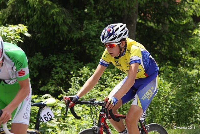Fabian Morianz auf dem Weg zur Hungerburg | Foto: wama