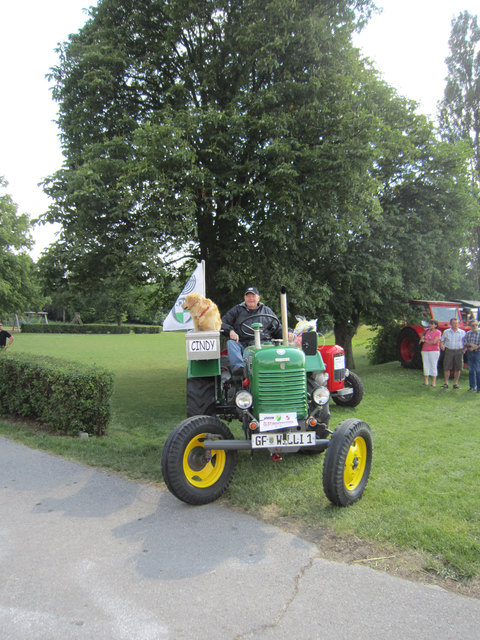 63 Fahrzeuge versammelten sich beim Oldtimer-Treff beim Dorffest Aderklaa. | Foto: Seidl