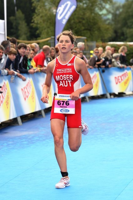 Staatsmeisterin im Aquathlon Theresa Moser. | Foto: RC Figaro