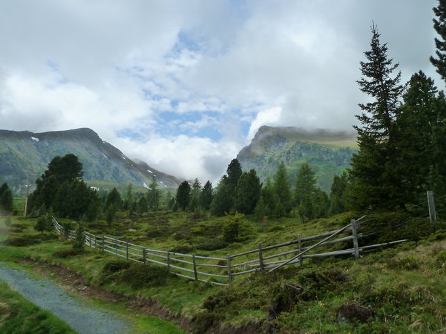 Heidialm Blick Richtung Nockberge