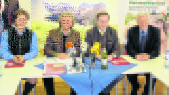Der diesjährige Heimatherbst startet wieder mit dem traditionellen Almkirchtag auf der Schleppe-Alm am 21. August und endet mit dem Arriacher Marktsonntag am 16. Oktober