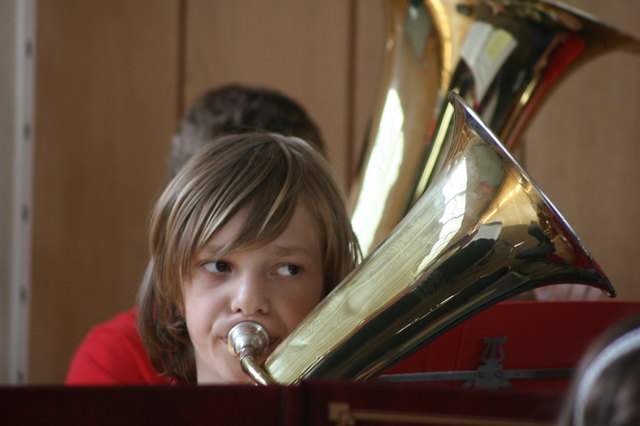 Jugendorchestertreffen 2010   "... wann kommt mein Einsatz?"