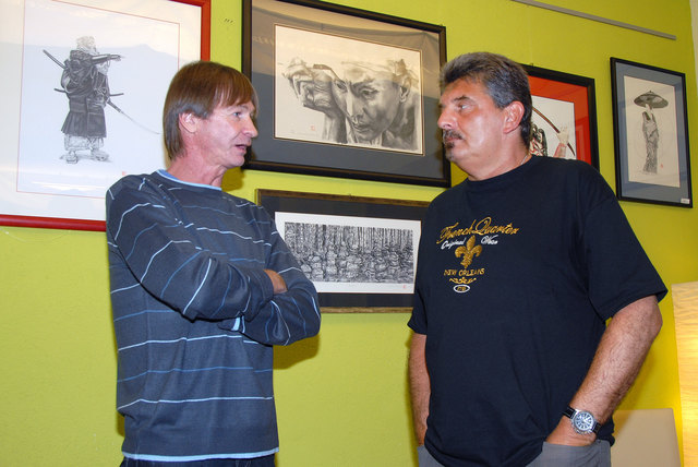 Günter und Georg, Musikerfreunde seit der Kindheit... | Foto: Gerhard Glazmaier