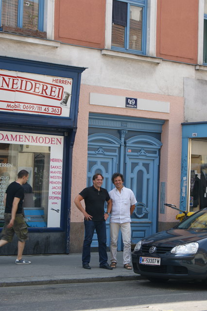 Gernot Mittersteiner und Marc Mitterdorfer (l.) gestalten mit.