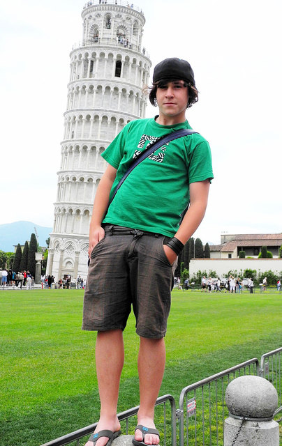 Foto gerade - Turm schief!