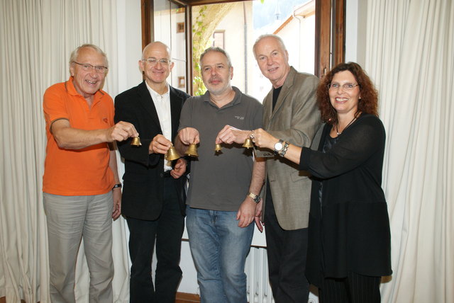 Sorgen für ein „Finale Fulminante“: Walter Knapp, Reinhard Prinz, Martin Schwarz, Peter Hörhager und Caroline Jäger.
