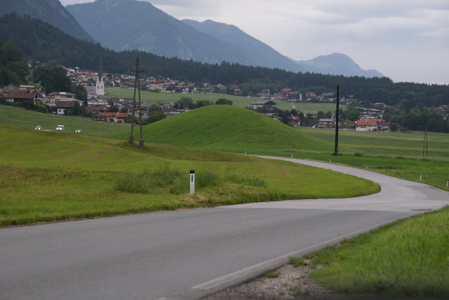 Die Unterinntalstraße von Jenbach Richtung Wiesing.